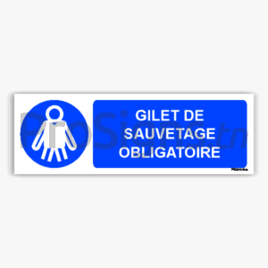 M053hm - Gilet de sauvetage obligatoire
