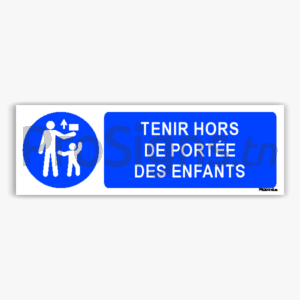 M055hm - Tenir hors de portée des enfants
