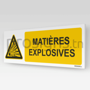 W002hm - Matières explosives