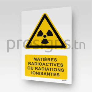 W003m - Matières radioactives ou radiations ionisantes