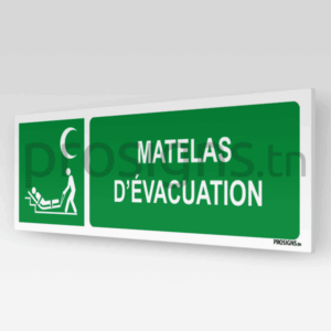 E067hm - Matelas d’évacuation