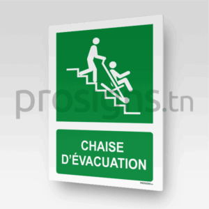 E060m - Chaise d’évacuation