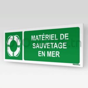 E061hm - Matériel de sauvetage en mer