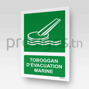 E054m - Toboggan d’évacuation marine