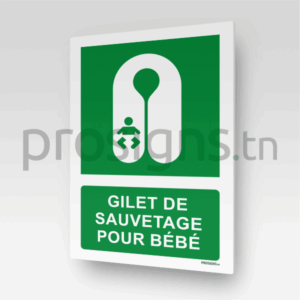 E046m - Gilet de sauvetage pour bébé