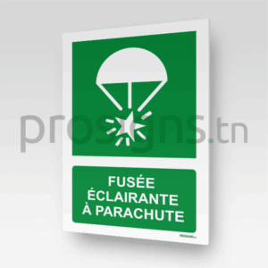 E049m - Fusée éclairante à parachute