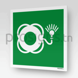 E042 - Bouée de sauvetage avec appareil lumineux