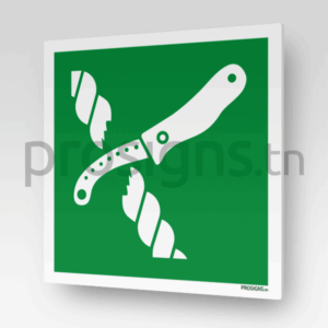 E035 - Couteau de radeau de sauvetage