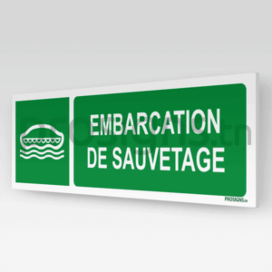 E036hm - Embarcation de sauvetage