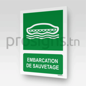 E036m - Embarcation de sauvetage