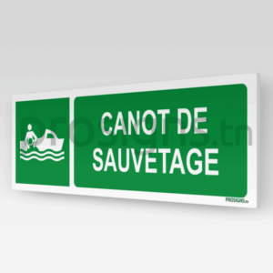 E037hm - Canot de sauvetage