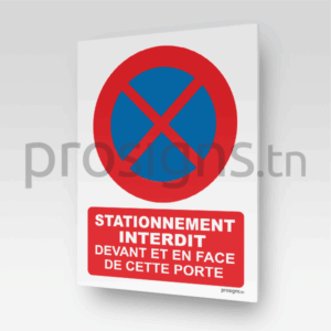 HNST001 – Arrêt et stationnement interdits