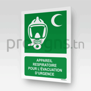E029m - Appareil respiratoire pour l’évacuation d’urgence