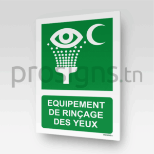 E011m - Equipement de rinçage des yeux