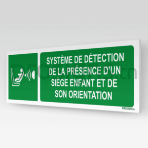 E014hm - Système de détection de la présence d’un siège enfant...