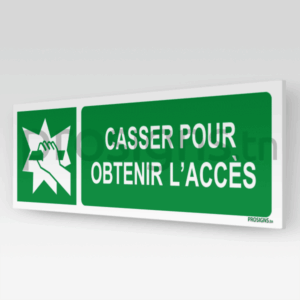 E008hm - Casser pour obtenir l’accès