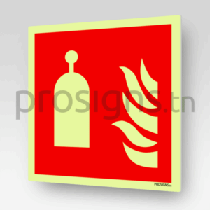 Panneau Photoluminescent / Phosphorescent / ‘Glow-in-the-dark’. PLF014 - Poste de déclencheur à distance