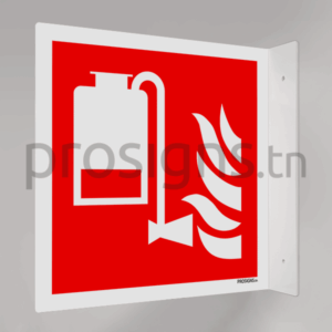 Plaque / Panneau drapeau. F010 - Unité portable d’application de mousse