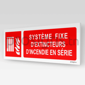 F008hm - Système fixe d’extincteurs d’incendie en série