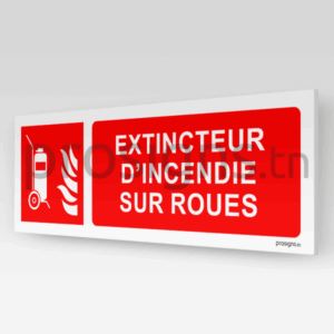 F009hm - Extincteur d’incendie sur roues