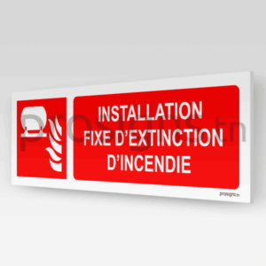 F012hm – Installation fixe d’extinction d’incendie