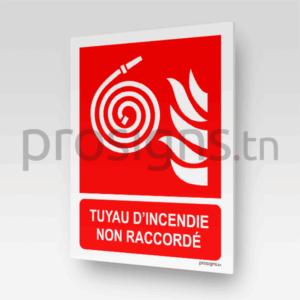 F019m - Tuyau d’incendie non raccordé