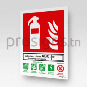 HN.F.EX041 - Extincteur classe A-B-C