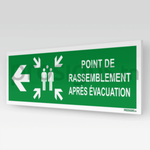 A270/E007m - Point de rassemblement après évacuation