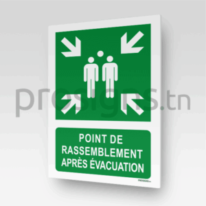 E007m - Point de rassemblement après évacuation