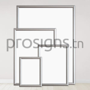 Cadre Clic-Clac pour plan d'évacuation