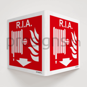 Panneau angulaire 3D. F0024 – Robinet d’incendie armé